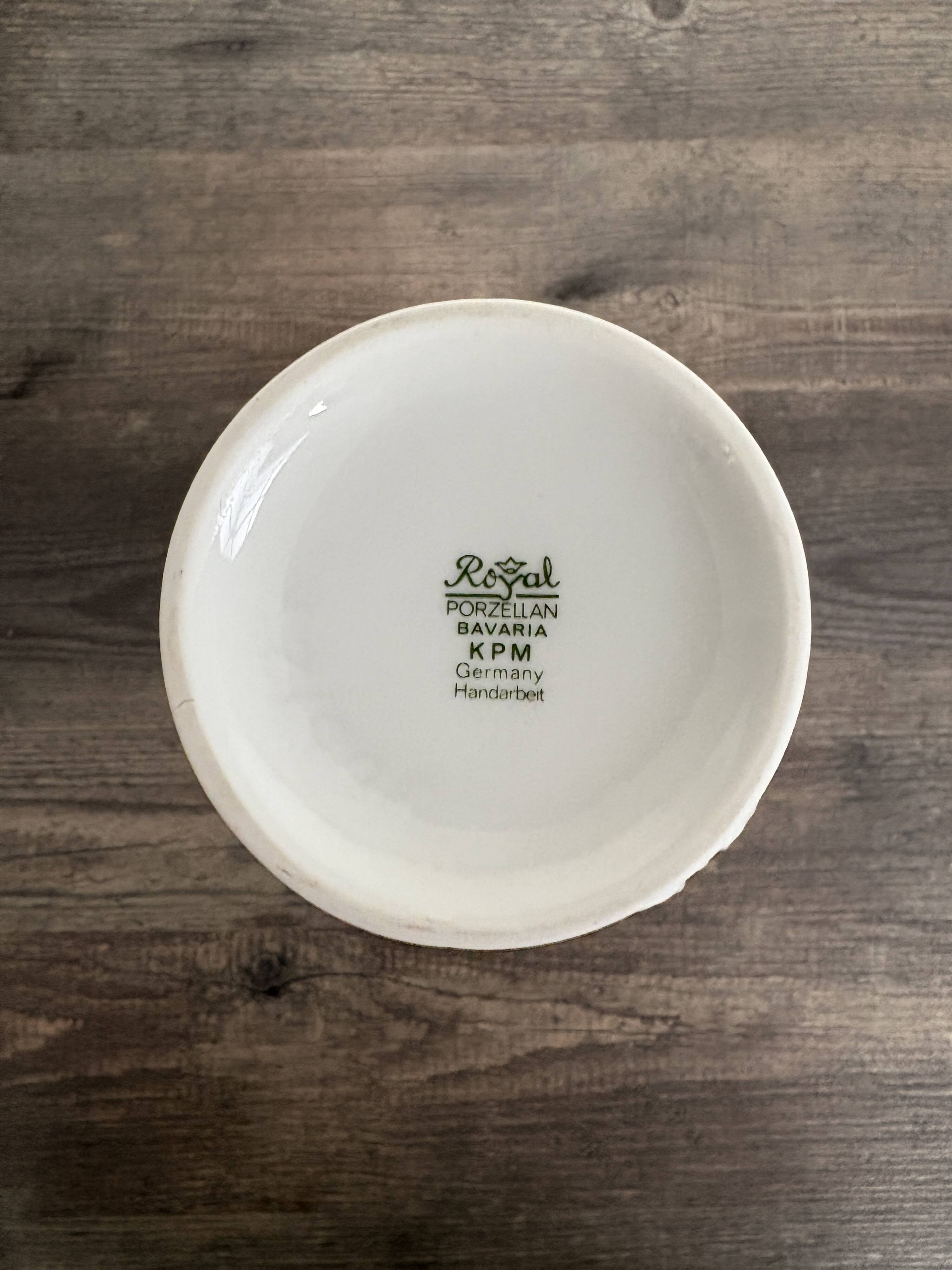 Antique porcelain vase from Bavaria