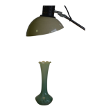 Green soliflore vase