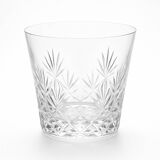 Set of 4 Saint-Louis crystal whiskey glasses – Florence model – Signed