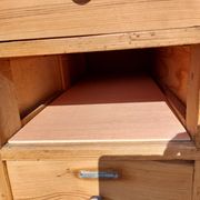 meuble de métier en bois, meuble à tiroirs