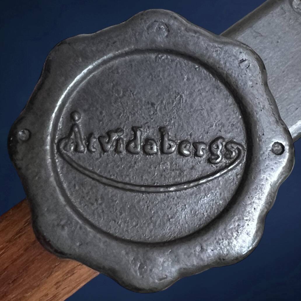 Swedish adjustable office chair Åtvidabergs in wood and metal, 1930s