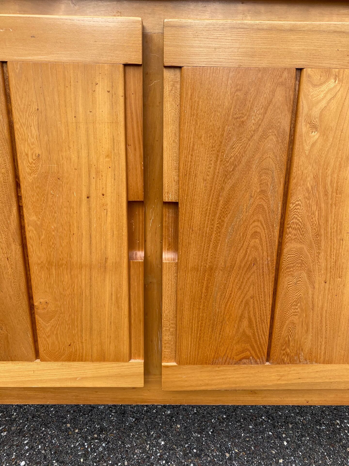 Louis Paolozzi elm sideboard for Monopoly