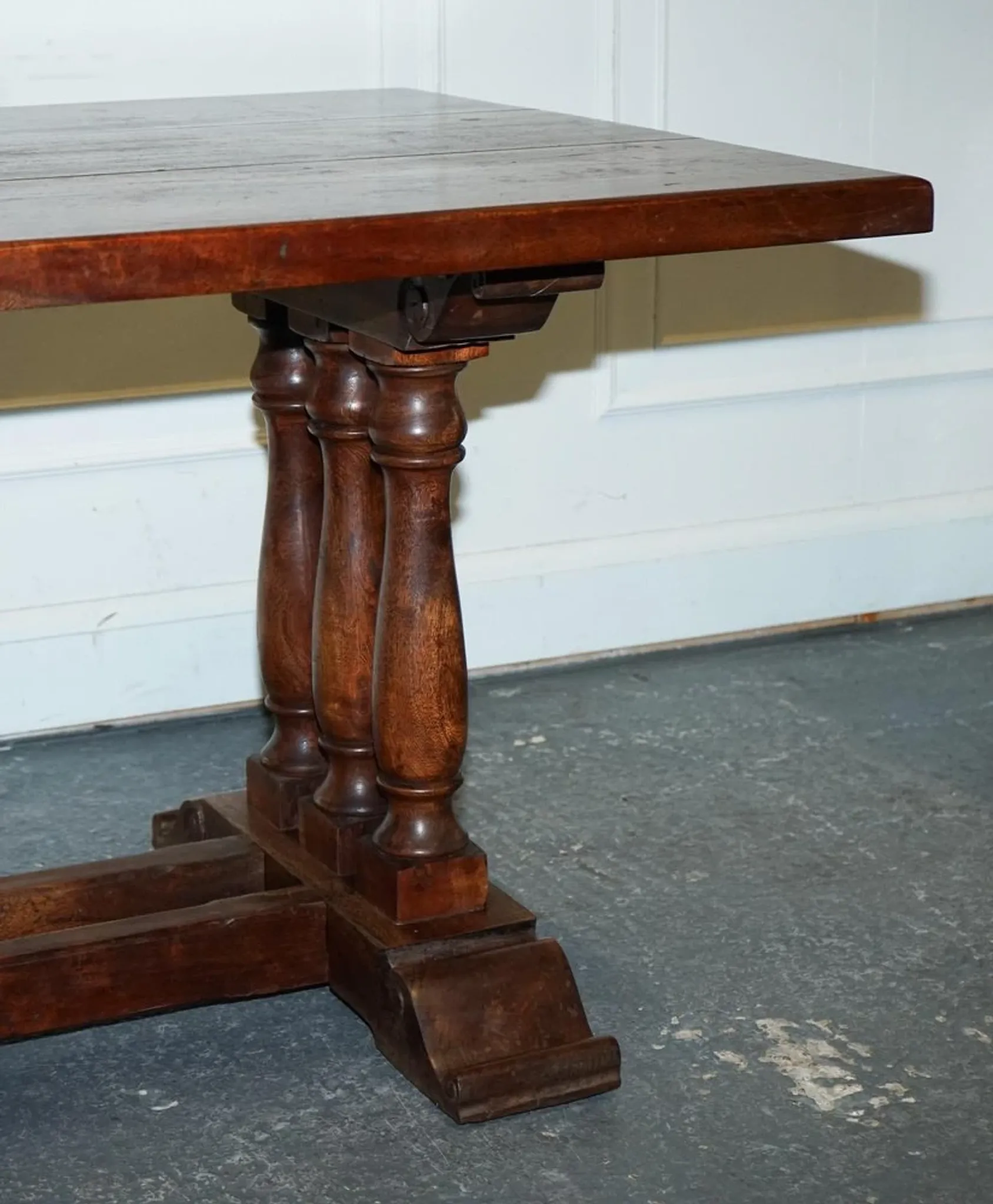 Vintage Rectangular Dining Table in Hardwood