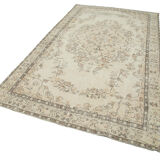 Handwoven One-of-a-Kind Anatolian Beige Rug 174 cm x 324 cm - 24980