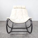 Fauteuil à bascule en bois courbé "Wave" par Michal Riabic pour TON