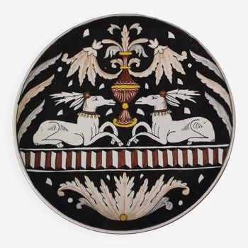 Italian ceramic decorative plate
