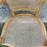 Fauteuil canné