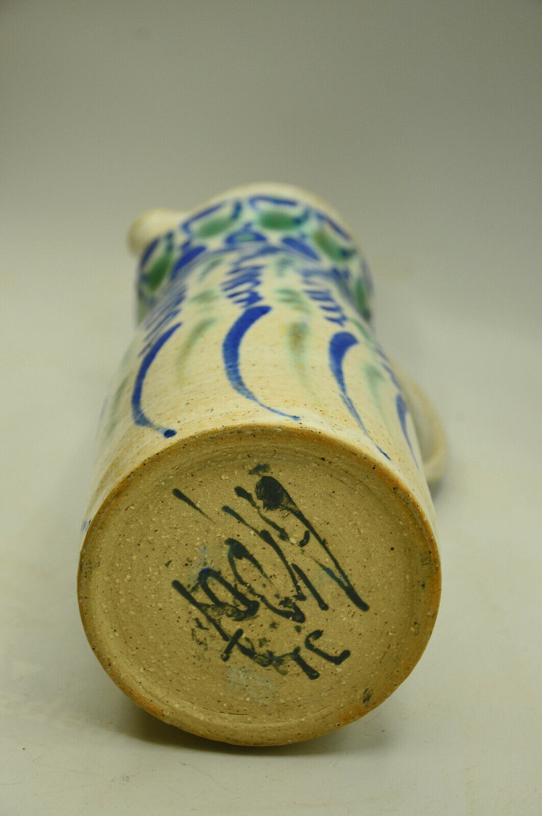 Sandstone pitcher by Arpot Jean-Claude de Crousaz Swiss