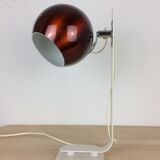 Lampe space age eyeball années 70, rouge