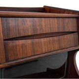 Rosewood writing desk, G. Falsig, Møbelfabrik Holstebro, 1960s