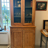 Stripped wire mesh cupboard