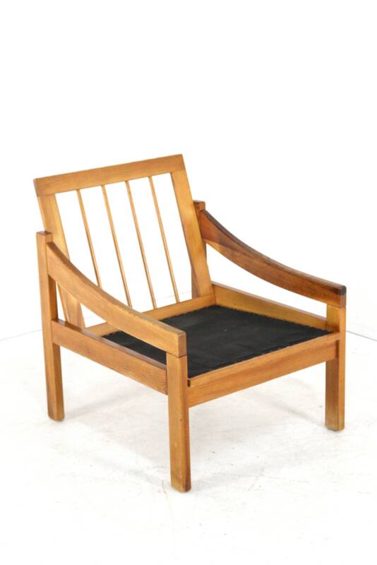 Pine armchair 'Gassel' | 2 pieces in stock