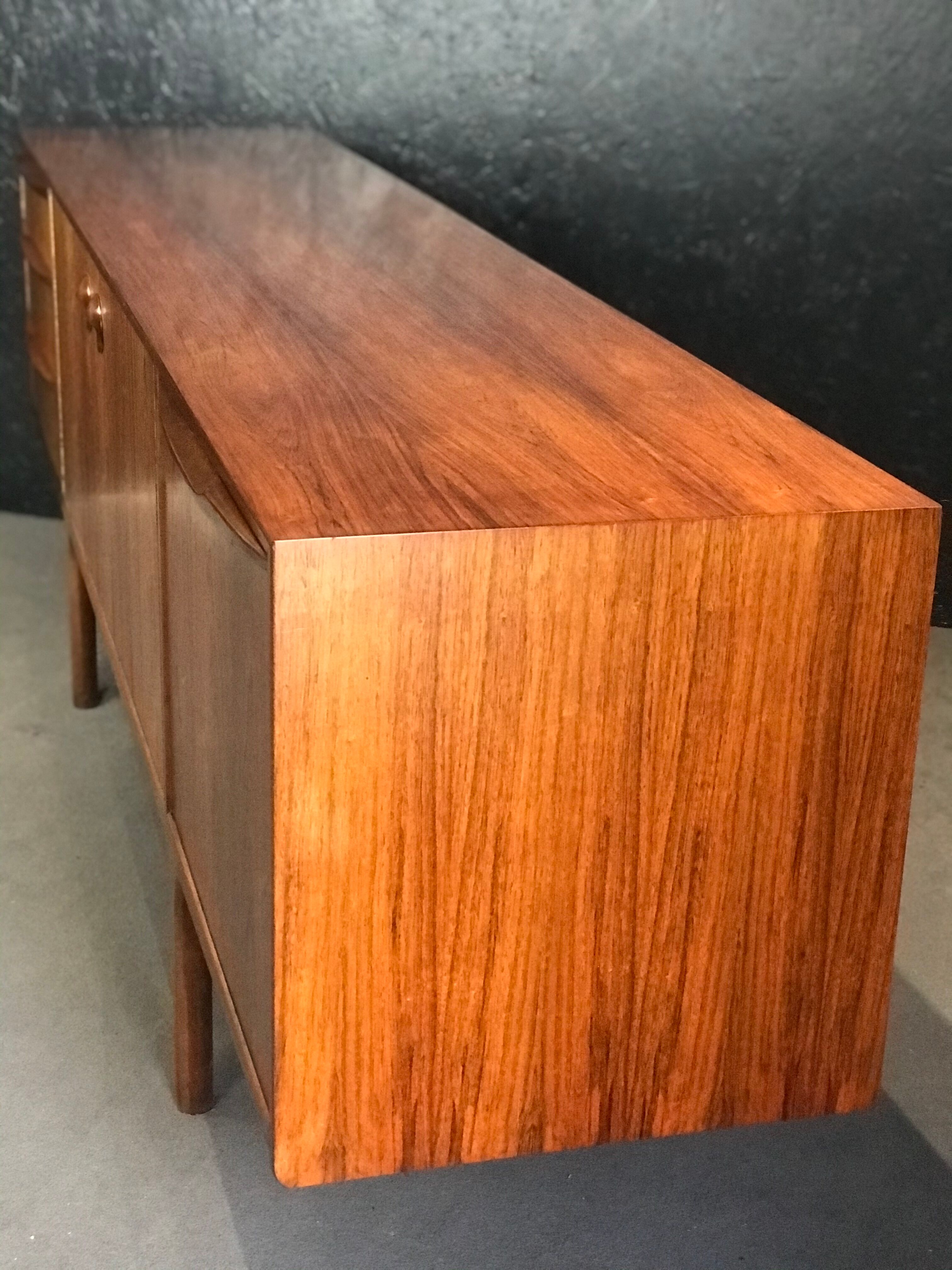 Rosewood sideboard by Tom Robertson for McIntosh, 1960