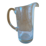 Bubble glass pitcher