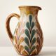 Set of 3 Malarmey Ceramics Vallauris Jug Vase Tulips Flower Holder