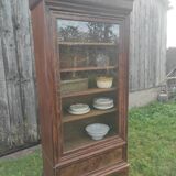 Parisian glass cabinet.
