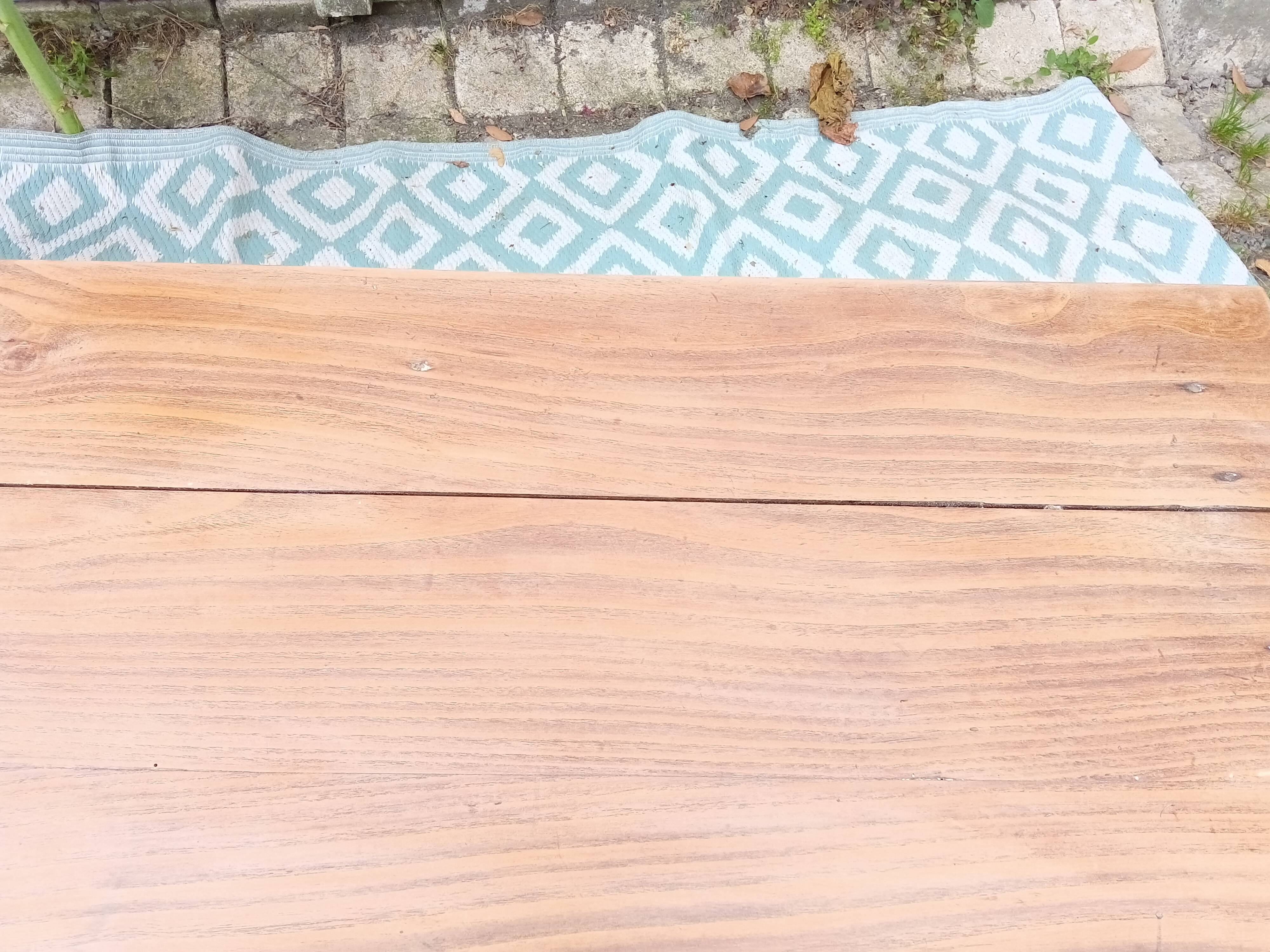 Table basse ancienne en bois