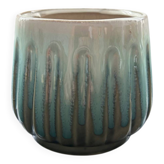 Cache pot vert dégradé