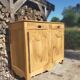 Renovated solid wood sideboard