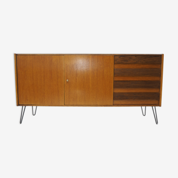 1960s Jiri Jiroutek Upcycled sideboard , Czechoslovakia