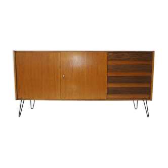 1960s Jiri Jiroutek Upcycled sideboard , Czechoslovakia