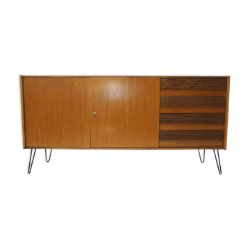 1960s Jiri Jiroutek Upcycled sideboard , Czechoslovakia
