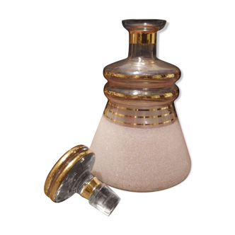 Granite water decanter gilded border
