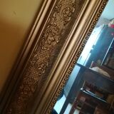 Classic-style gold mirror - 122x78cm