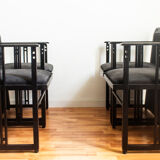 Suite of 4 Galaxy Chairs by Umberto Asnago for Giorgetti
