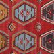 Rare Handmade Sarkishla Kilim Oriental Rug Antique Wool Turkish Kilim