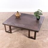 Industrial coffee table