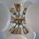 Sputnik Chandelier by Kamenecky Senov, Vintage Czechoslovak 1970s