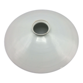 White opaline lampshade