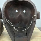 Pair of Asian theater masks
