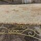 Wrought iron garden table full old garden furniture