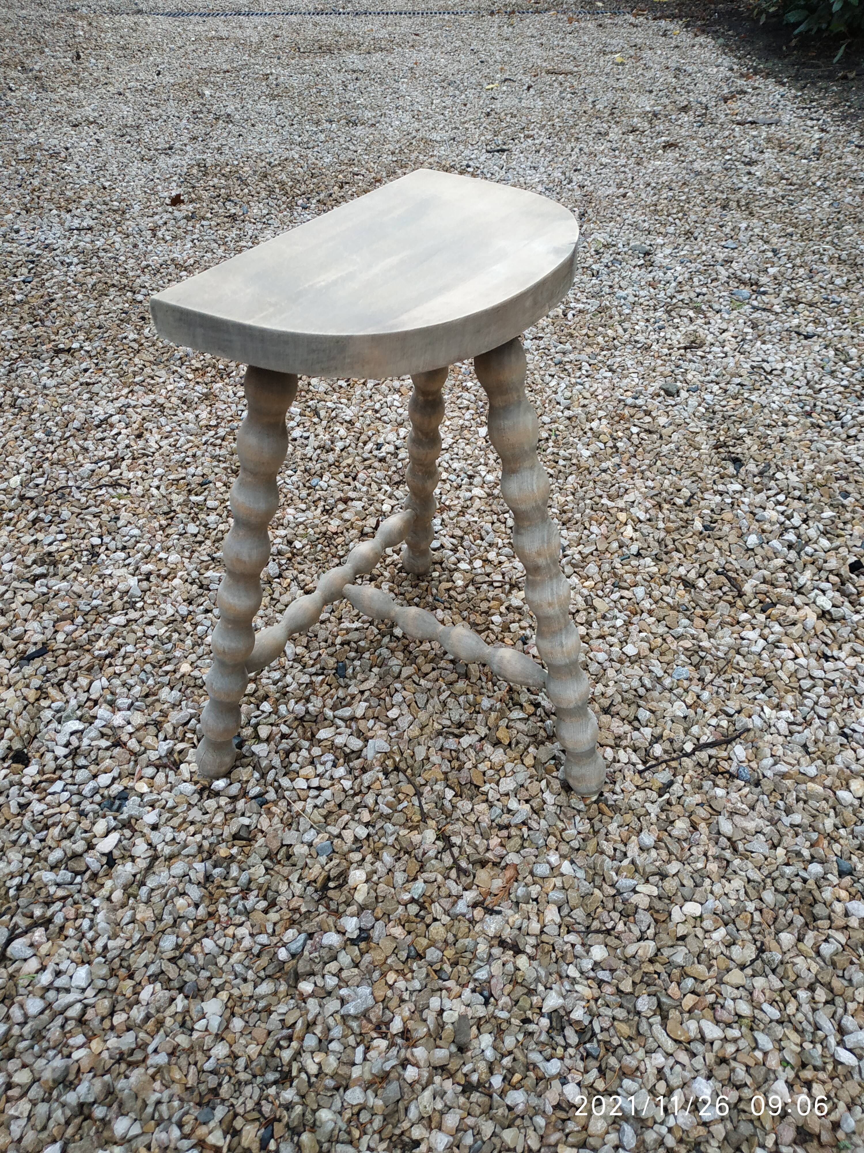 Wooden stool