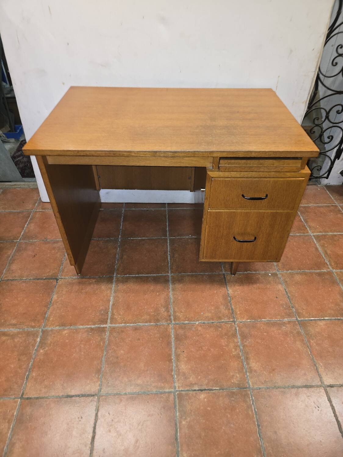 1960s Burwood Oak Desk