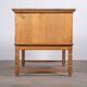 Freestanding Oak Desk attributed to Henning Kjærnulf, Denmark, 1960s