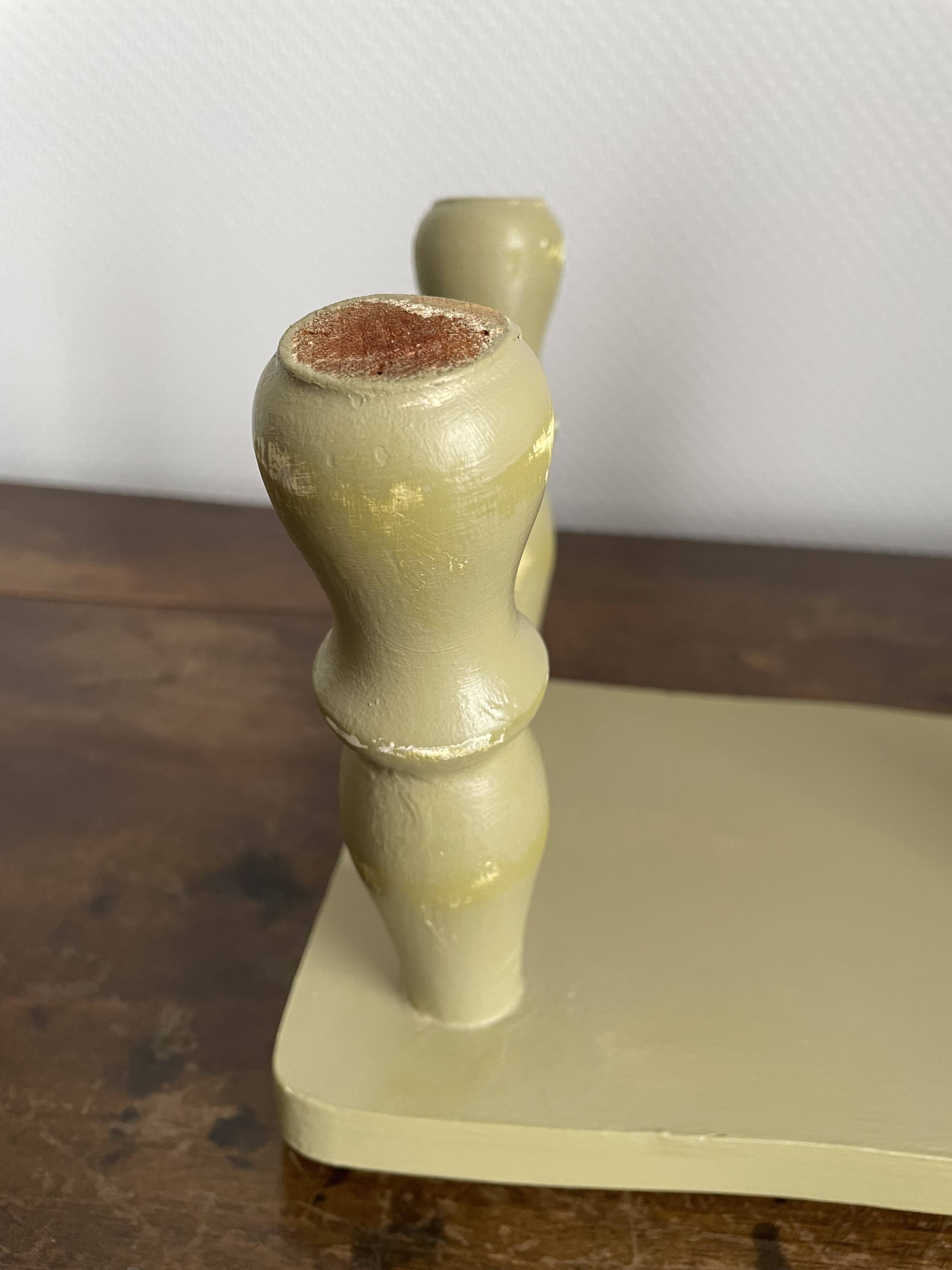 Stool with turned legs