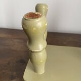 Stool with turned legs