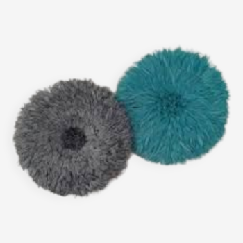 Ensemble de 02 juju hats gris et turquois de 60 cm