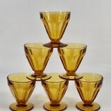 Set of 6 liquor glasses