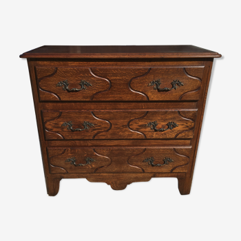 Oak dresser 3 drawers