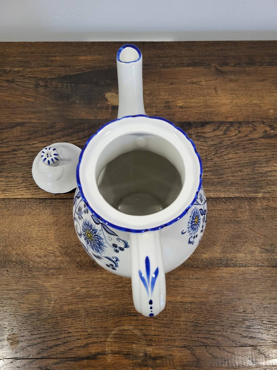 Blue Thistles Coffee Maker