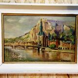 Oil on canvas by R. Vancoillie