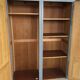 Old wardrobe 2 doors shelves and wardrobe riskoff production