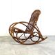 Rocking-chairs vintage en bambou, 1960, set de 4