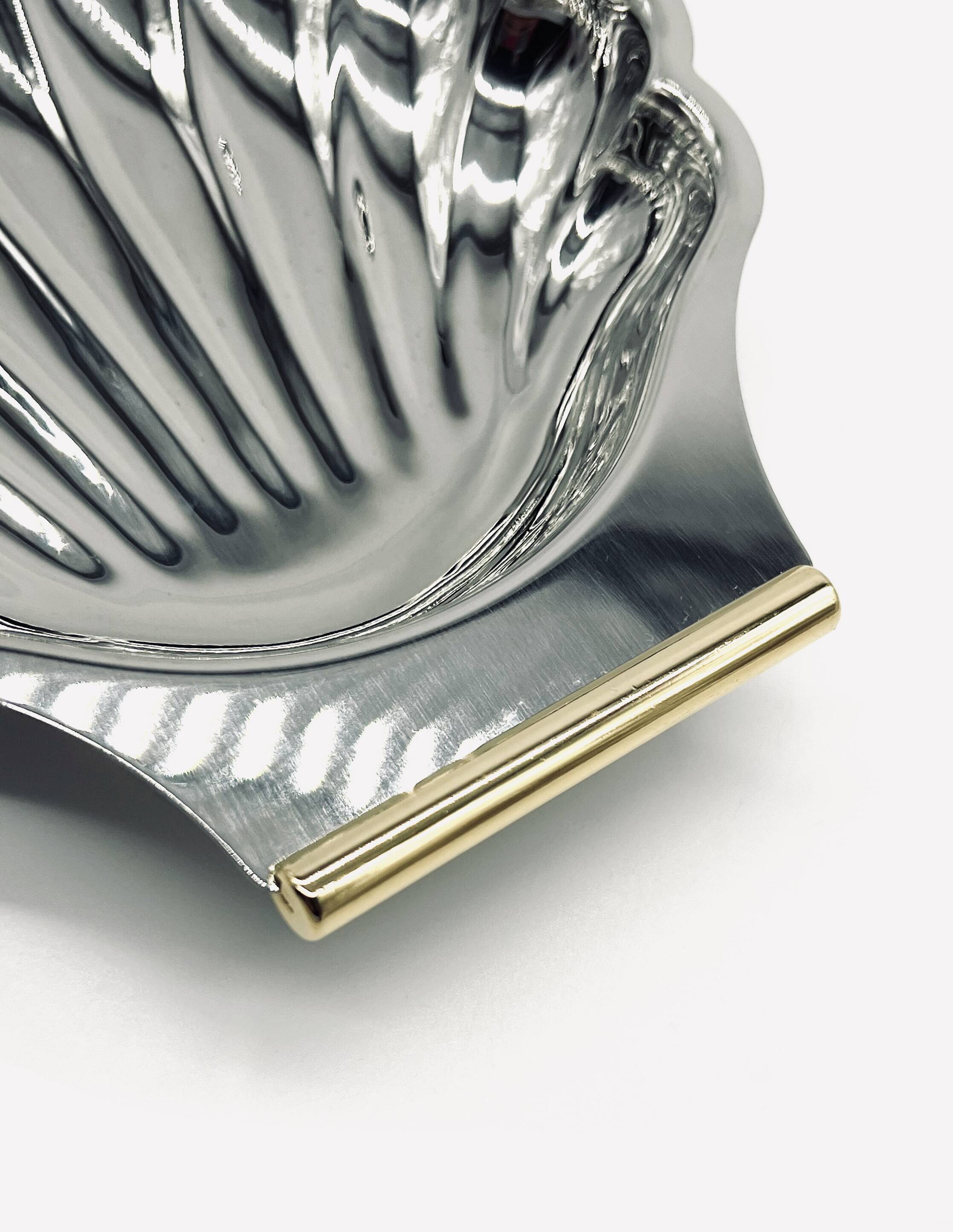 Plat coquillage en inox
