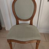 Louis XVI chair in solid beech