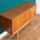 Retro Walnut 1960s Jentique Short Sideboard